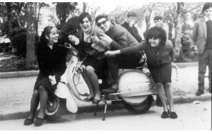 1968 - En Vespa